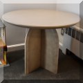 F42. Round contemporary table. 